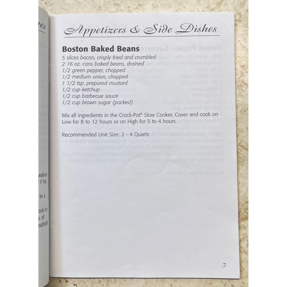 Crockpot Cookbook Slow Cooker Recipes Booklet 2008 Crock Pot - Image 3 of 4