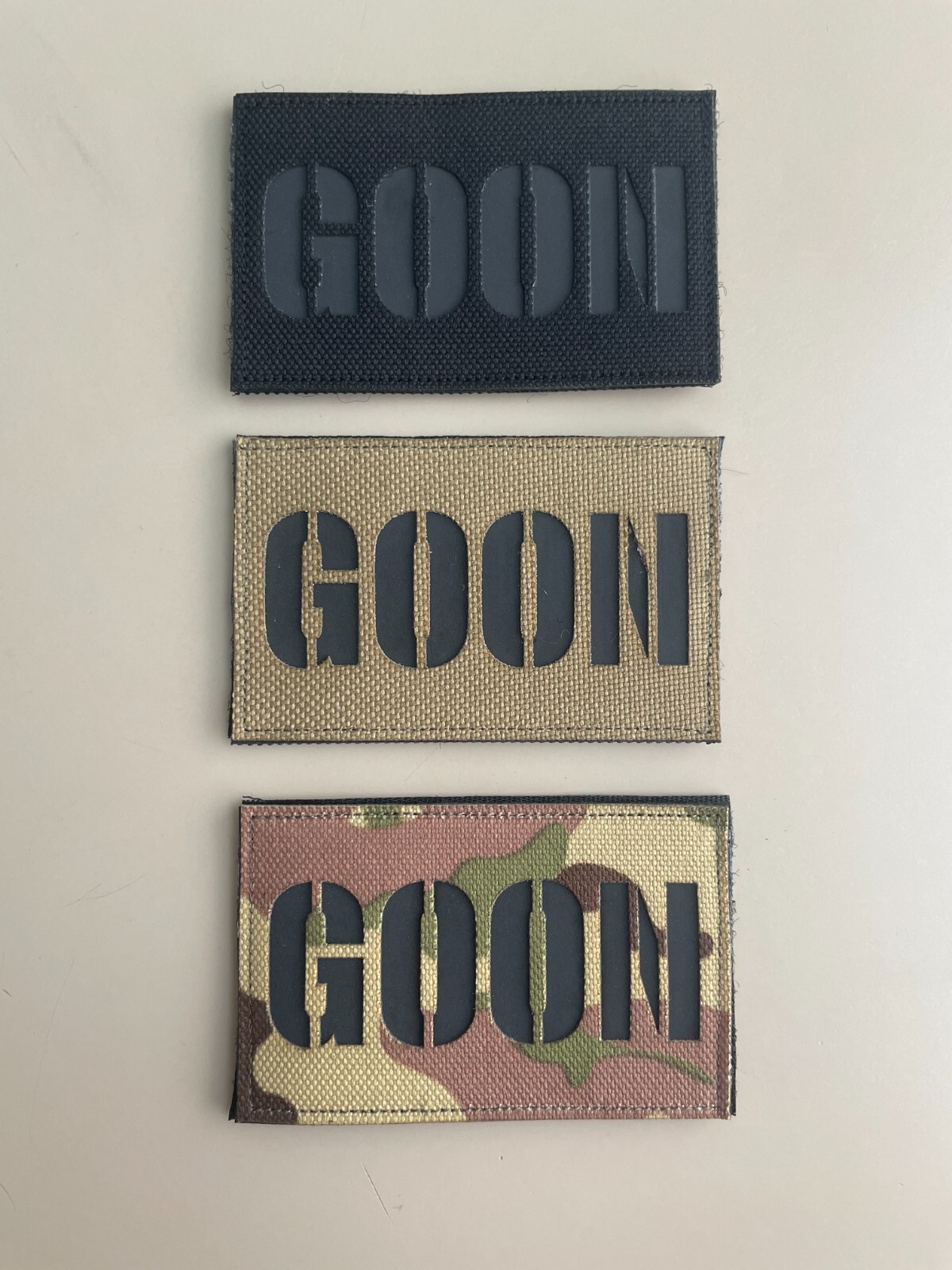 Goon Reflective IR Funny Military Tactical Morale Hook and Loop Patch 2