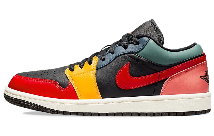 Jordan 1 Low SE Black Multi-Color W - DN3739-060 - Image 2 of 4