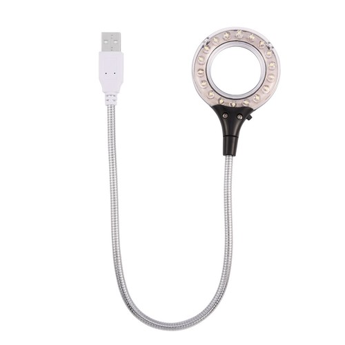 Bright 18 LED Flexible Mini USB Light for Laptop Computer PC Desk Reading - Afbeelding 4 van 11
