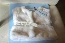 veste tartine et chocolat neuve double 12 mois noeud f fourrure superbe*blanche*