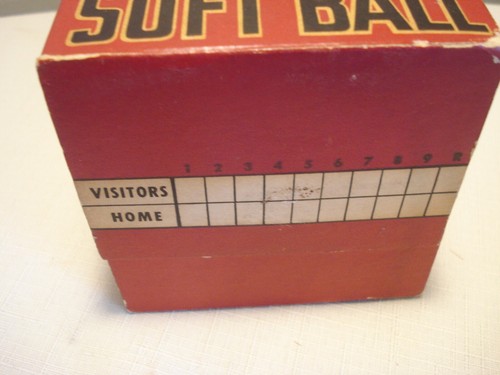Vintage...J..DeBeer....And...Son...Official..Day..&..Nite..Softball..W/Box - Picture 6 of 7