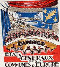 Yt 1244 A CANNES ETATS GENERAUX FRANCE FDC ENVELOPPE PREMIER JOUR