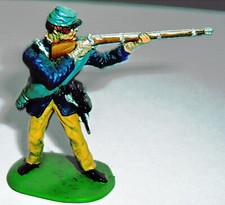 CIVIL WAR CONFEDERATE STANDING FIRING 54MM BY ACCURATE OF ENGLAND