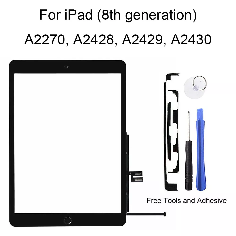 Ipad 8th Screen Replacement For 2020 Apple iPad 8th Gen Generation Digitizer Touch Screen Replacement Black | eBay