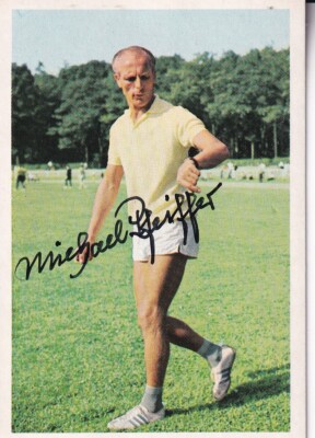 Michael Pfeiffer - Aachen - Bergmann Sammelbild Saison 67/68 - original signiert