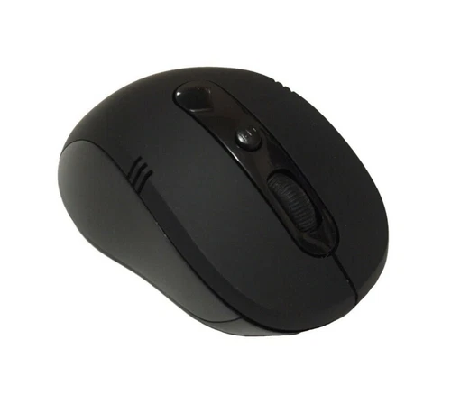 Black 2.4GHz wireless mouse 2000 DPI for PC / laptop or Mac