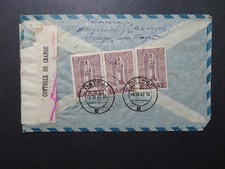 Greece 1948 Civil War Cesnored Cover to USA - Z10839