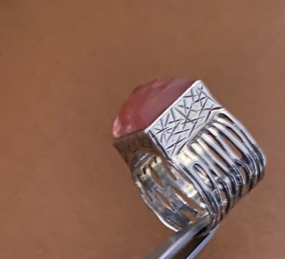 Anillo de cuarzo cerezo plata esterlina 925 SILPADA R1191 talla 7 Foto 3 de 4