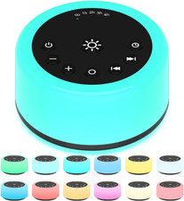 Soother Sleep Sound Machine Night Light White Noise Machine with 30 Soothing ...