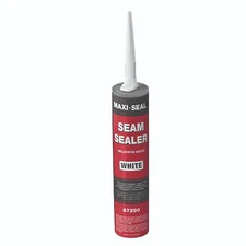 Maxi-Seal Polyurethane Seam Sealer Automotive - White, 10.5oz Tube