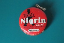 Blechdosen-Rarit&auml;t- Nigrin Extra Gentner mit Teilinhalt
