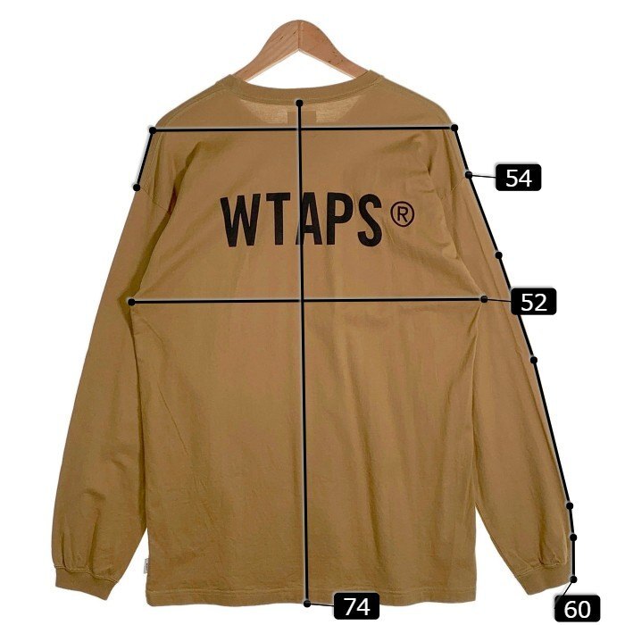 W)taps - wtaps   カーキー  ロンt WTAPS DOUBLE TAPS 21AW VIBES L S TEE LONG SLEEVE T-SHIRT
