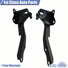 Hood Hinges 2pcs Driver & Passenger Side LH RH Set For 14-19 Toyota Highlander