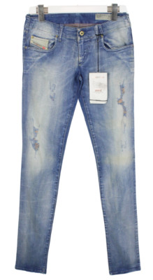 DIESEL Grupee Super Slim-Skinny Low Waist 0808G Stretch Jeans Damen W28/L34