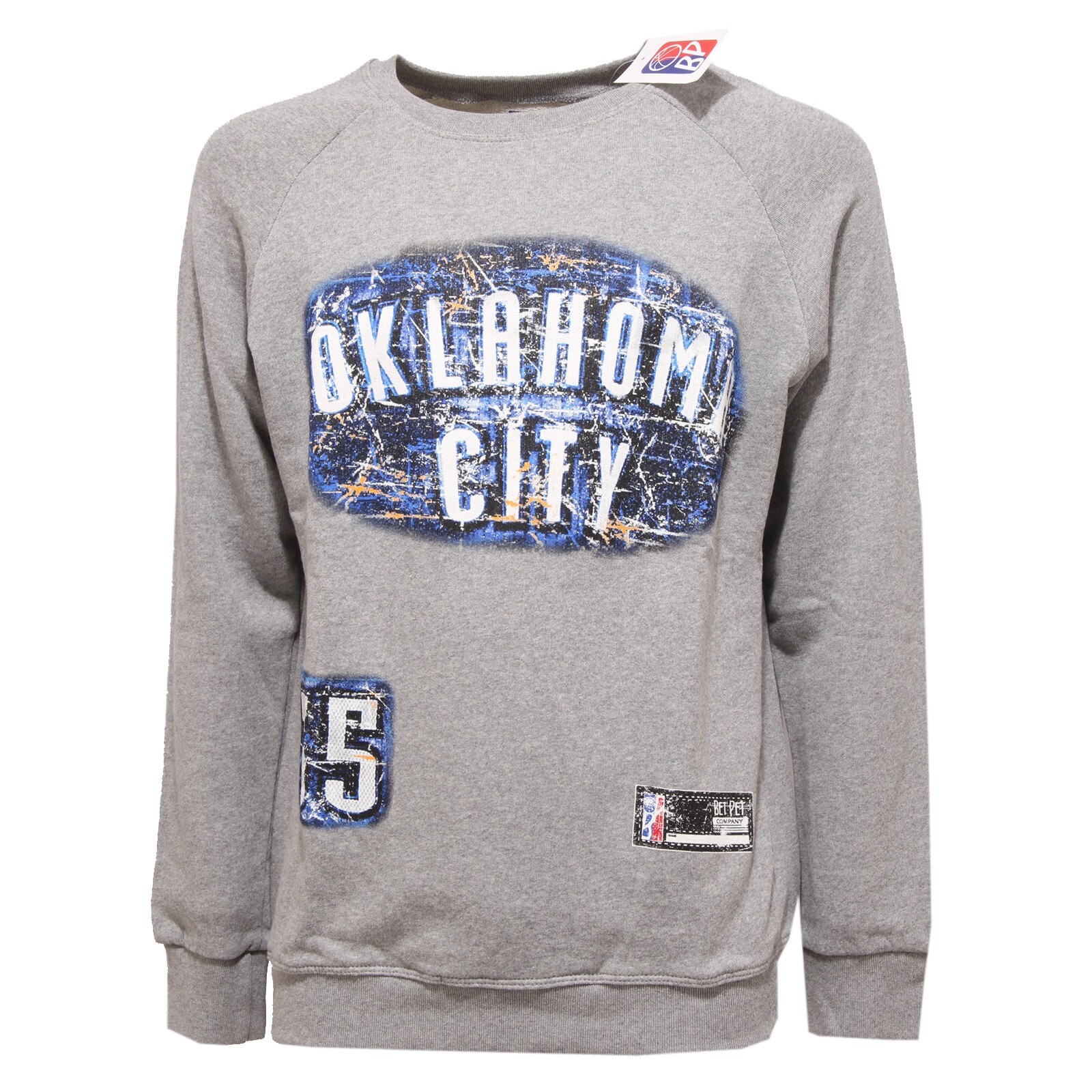 4724Q толстовка felpa grigia garzata BP felpe uomo мужская