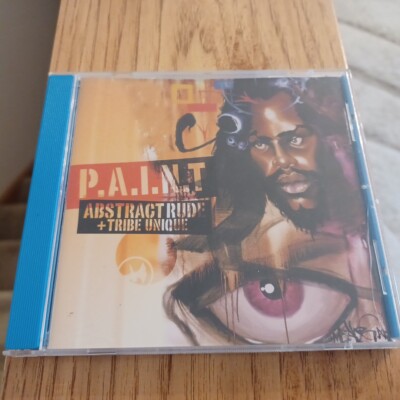 P.A.I.N.T. by Abstract Rude CD 2001 Battle Axe Records Rap Hip Hop 1 Day Ship