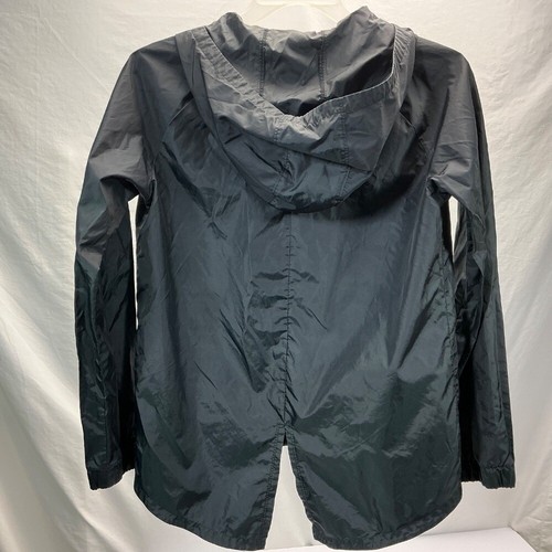 Under Armour Windbreaker Jacket Full Zip Lightweight Running Black Loose S - Picture 7 of 8