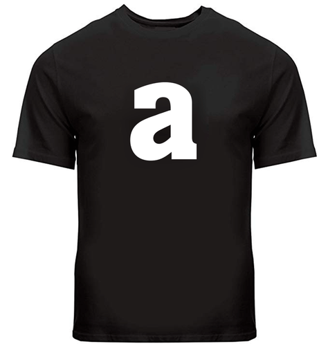 Buchstabe A Alphabet Unisex Herren Damen Tee T-Shirt cool Geschenk Shirts Freizeit Gr. S ~ 3XL - Bild 2 von 32