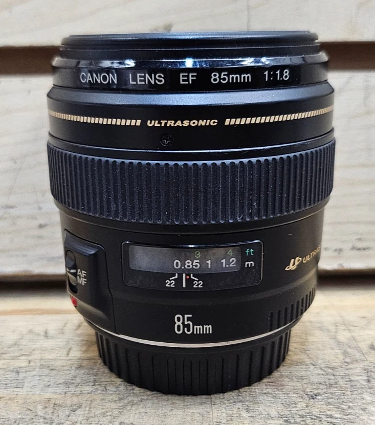 Preços baixos em Lentes de câmera Canon 85mm f/1.8 | eBay
