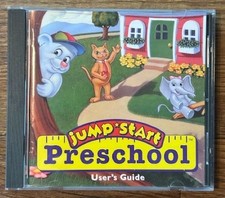 Vintage JumpStart Preschool CD-ROM 1996   Classic Educational PC Game for Kids