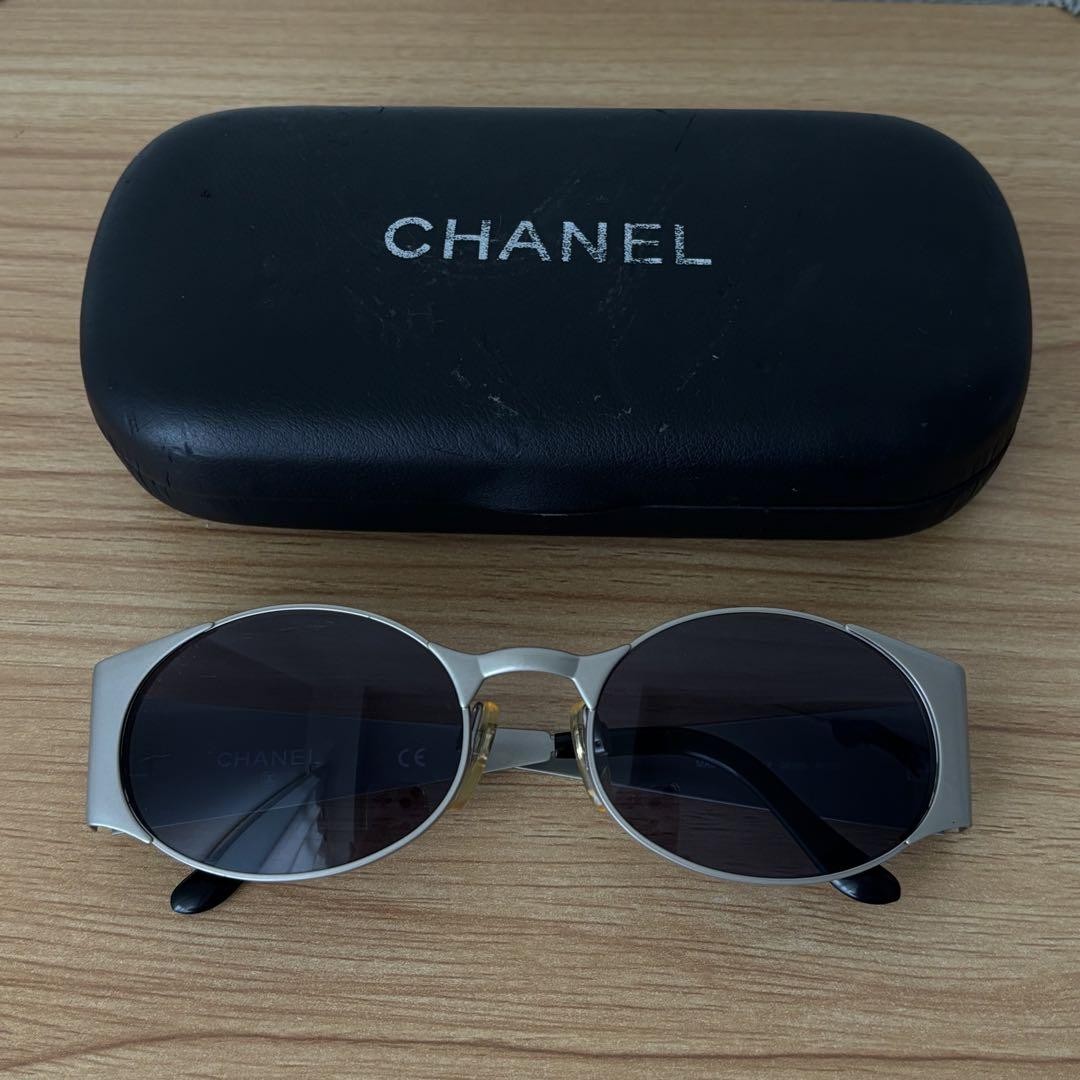 Beautiful CHANEL vintage sunglasses round 06926 45002 | eBay