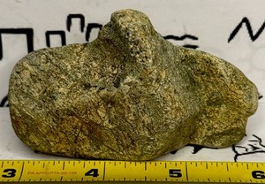 Native American Indian Authentic Artifact Stone Carved Effigy, 5.2 oz • VA