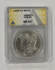 1888 O Morgan Silver Dollar ANACS MS63 VAM 43 $1 US Coin