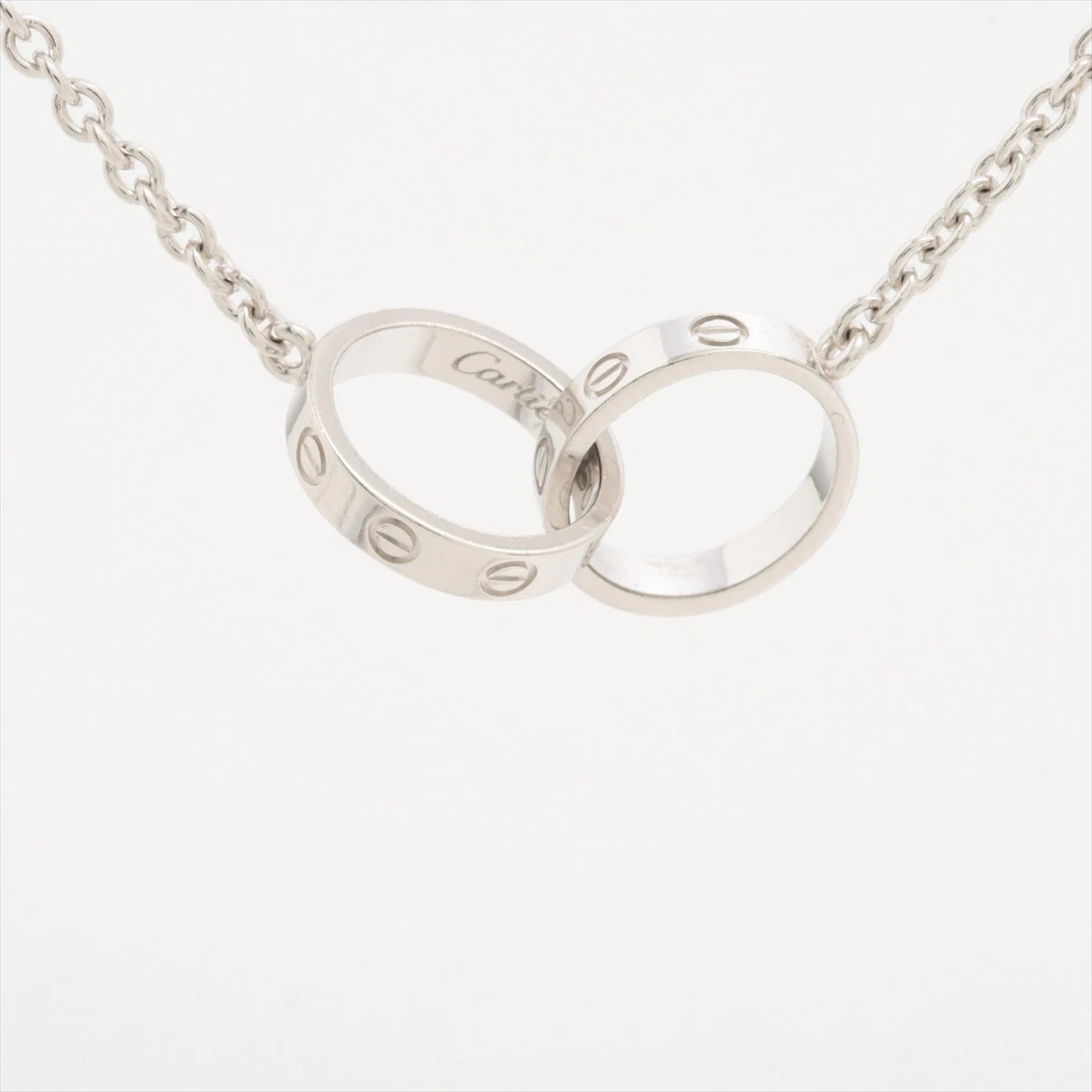 Cartier Baby Love Necklace 750(WG) 7.3g