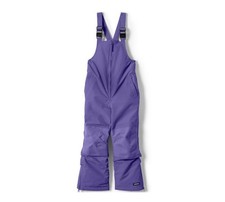 EUC Lands  End Squall Waterproof Insulated Iron Knee Snow Bibs in Purple 10
