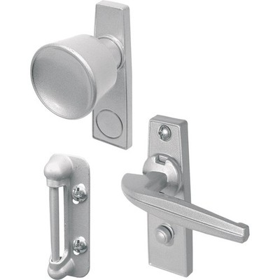 K 5000 Tulip Knob Latch Set for Screen Storm Door Aluminum 1-3/4-inch Holes
