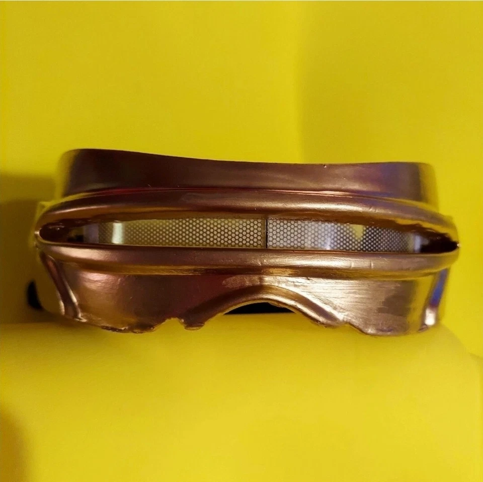 Cyclops Visor Glasses Xmen Mask Cosplay Costume Geek Accessory Marvel gold 3D - Image 3 of 4