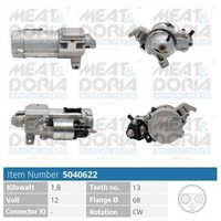 Meat & Doria Anlasser Starter 1.8 Kw FüR BMW X3 Xdrive20D Sdrive18D 3Er Touring