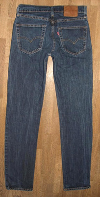 / LEVI`S Lot 511 PREMIUM / Herren- JEANS / LEVIS Blue-Jeans in blau in W30 / L34