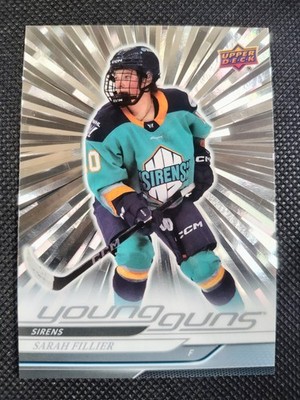 2024-25 Upper Deck PWHL Sarah Fillier Young Guns #51 Outburst New York Sirens