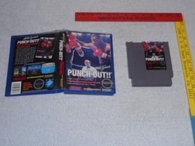 Mike Tyson's Punch-Out!! NES CIB Completo en Caja Muy Raro Caja Azul Limitada G-94