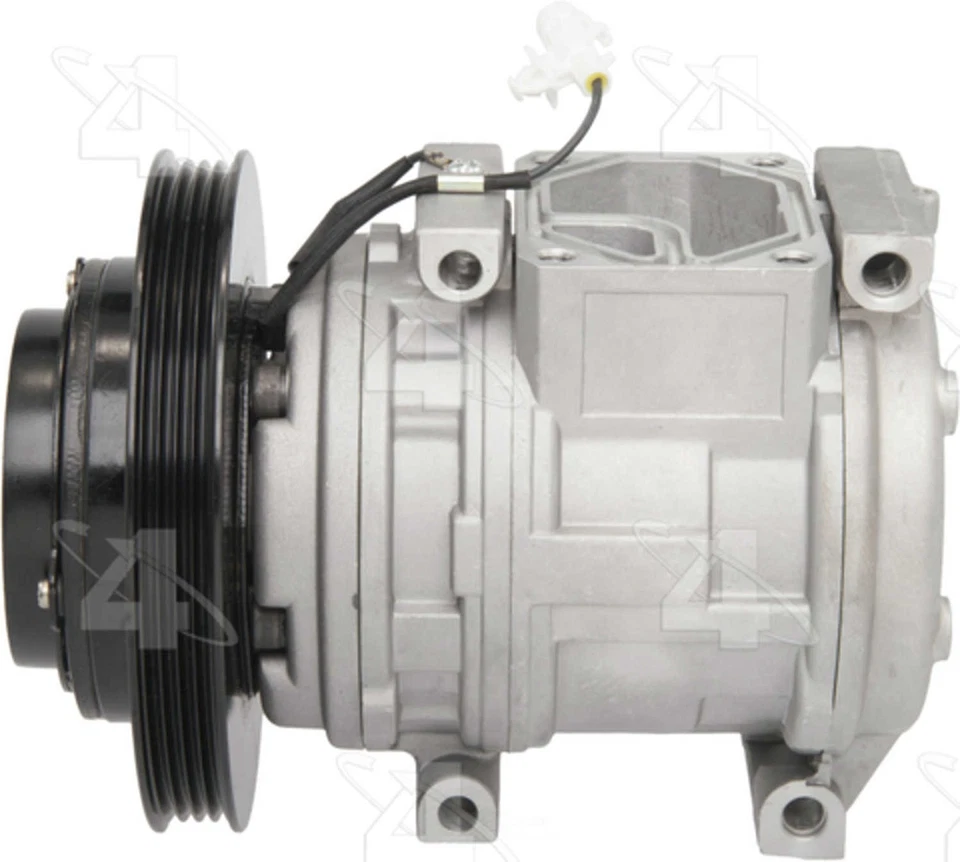 Compresor de aire acondicionado para Toyota Corolla 1990-1997 cuatro estaciones Foto 3 de 4