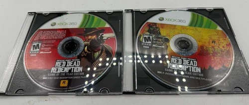 Red Dead Redemption Game of the Year Edition - XBox 360 Disc Only, Tested & Work