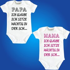 Lustiger Baby-Body Bodie Strampler - Für Papa Mama Oma Opa Tante Onkel Uroma