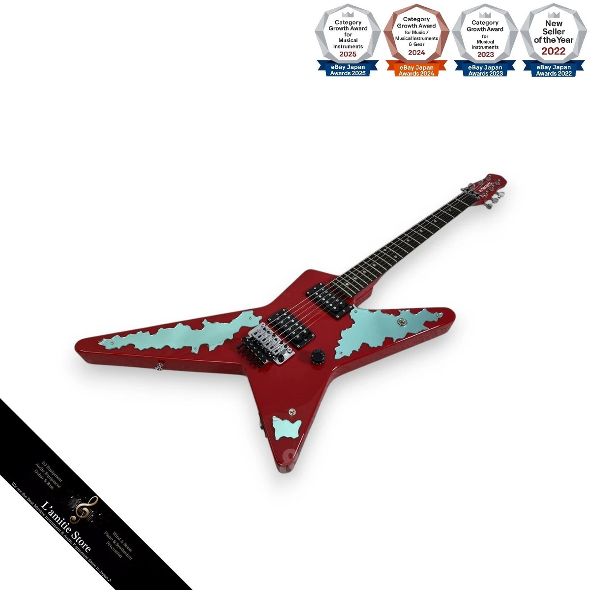 Edwards Red Electric Guitars for sale | eBay