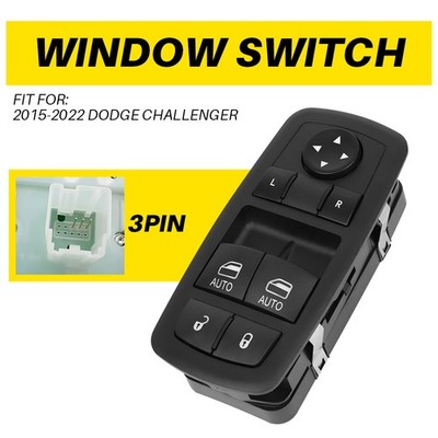 Fit for 2015-2022 Dodge Challenger Front Left Driver Side Power Window Switch US