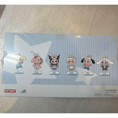 LABUBU x Sanrio Plush Pendant Box Set 6pcs Japan Limited Official