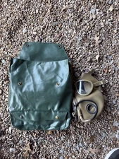 Military Czech Gas Mask M10M Hydration Straw Filters Bag Emergency Survival