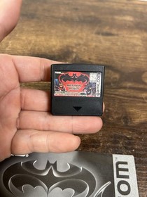 Batman & Robin Gamecom Game dot com with manual