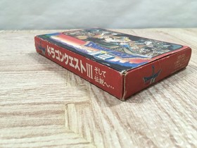 Dragon Quest III 3 Boxed Nintendo Famicom NES Japan - UF5031