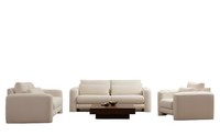 LuxuriöSe WeißE Sofagarnitur Designer Wohnzimmer Textil Couchen 3Tlg Set