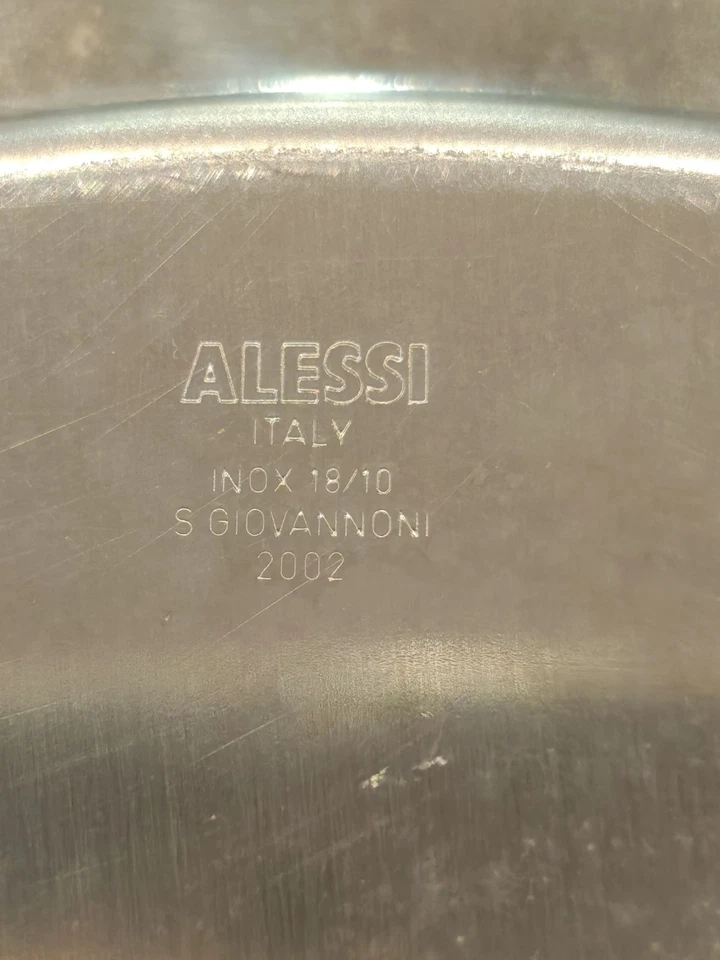 Piatto Acciaio Alessi 33cm - Immagine 2 di 4