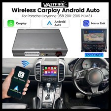 Wireless Carplay Android Auto Interface For Porsche Cayenne 958 2011-2016 PCM3.1