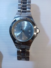 MENS AZZARO CHROME QUARTZ WATCH EXCELLENT CONDITION