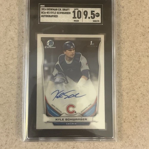 Kyle Schwarber 2014 Bowman Chrome Kyle Schwarber Auto